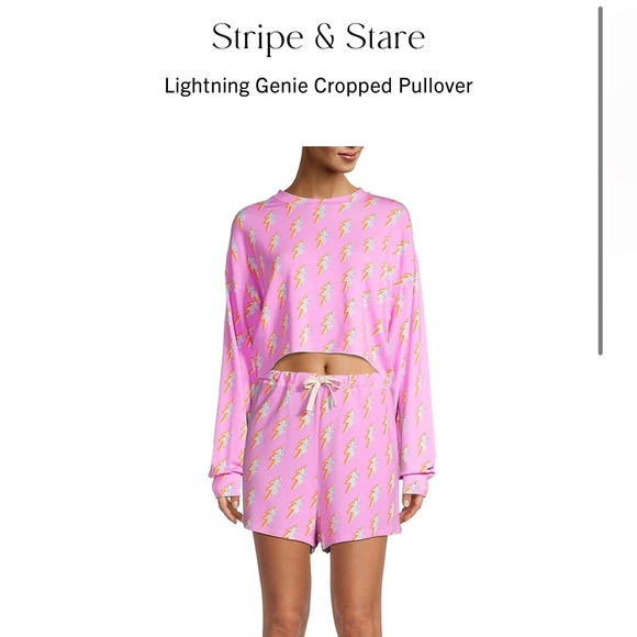 Stripe & Stare: Lightning Genie Lounge Set (mixed size top/bottom) - Picture 1 of 7